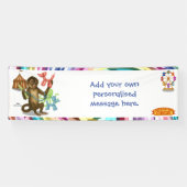 Spike's balloon monkey magic banner (Horizontal)