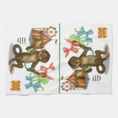 Spike's balloon monkey magic geschirrtuch (Horizontal)