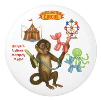 Spike's balloon monkey magic keramikknauf