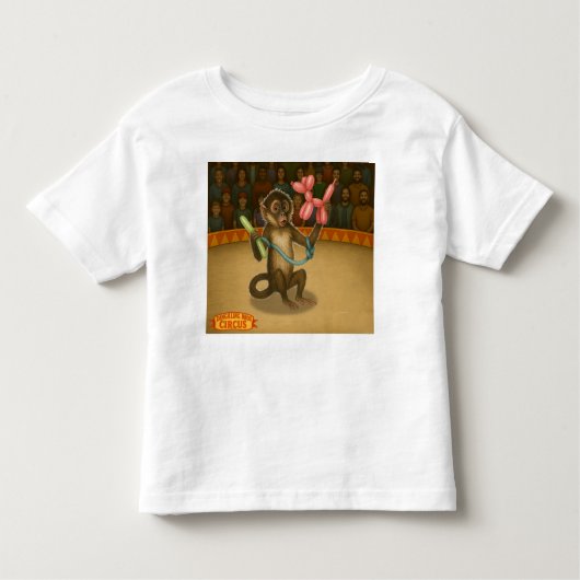 Spike's balloon monkey magic kleinkind t-shirt (Vorderseite)