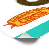 Spike's balloon monkey magic poster (Ecke)