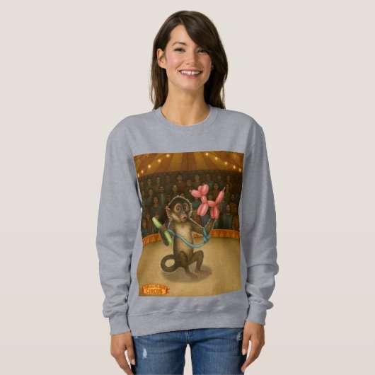 Spike's balloon monkey magic sweatshirt (Vorne ganz)