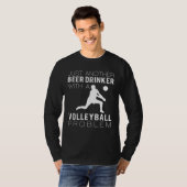 Spikes & Sips: Noch ein Bier Drinker mit Vo T-Shirt (Vorne ganz)
