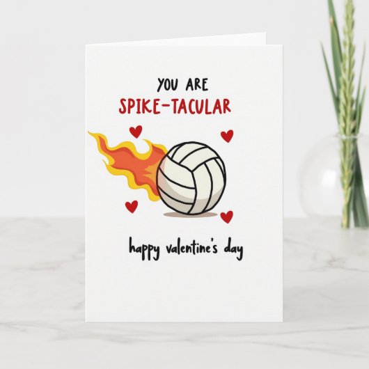 Spiketacular Valentine Card Karte (Vorderseite)
