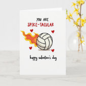 Spiketacular Valentinskarte Karte (Gelbe Blume)