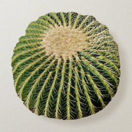Spikey Look Cactus Cushion Rundes Kissen
