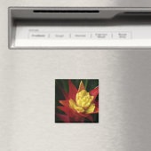 Spiky-Blume-Magnet Magnet (In Situ (Geschirrspüler))