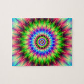 Spiky Color Explosion Puzzle (Horizontal)