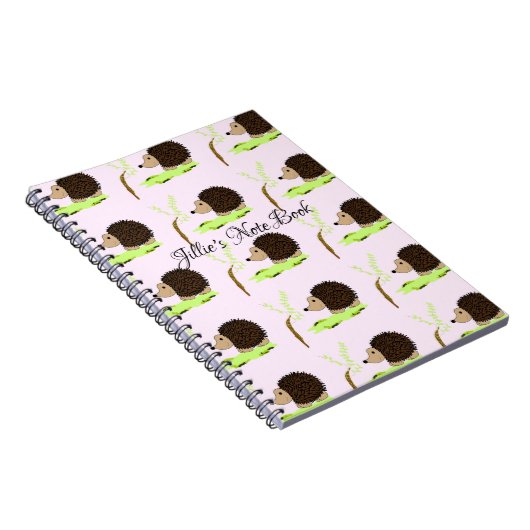 Spiky Igels Notizblock (Rechte Seite)