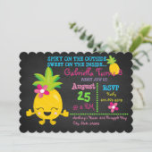 Spiky on the Outside Sweet on Inside Birthday Einladung (Stehend Vorderseite)