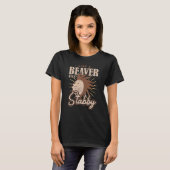 Spiky Rodent Like a Beaver but Stabby Porcupine T-Shirt (Vorne ganz)