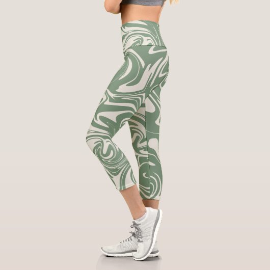 Spill - Grün Capri Leggings (Links)