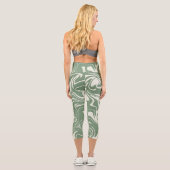 Spill - Grün Capri Leggings (Rückseite)
