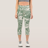 Spill - Grün Capri Leggings (Vorderseite)