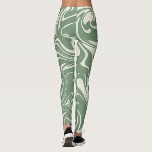 Spill - Grün Leggings (Rückseite)