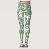 Spill - Grün Leggings (Vorderseite)