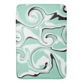 Spill - Grün (Minze) Badematte (Vorderseite Vertikal)