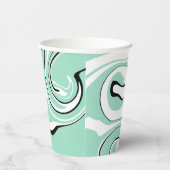 Spill - Grün (Minze) Pappbecher (Rechts)