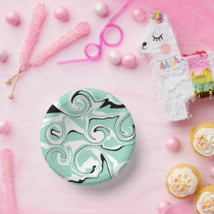 Spill - Grün (Minze) Pappteller