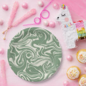 Spill - Grün Pappteller (Party)