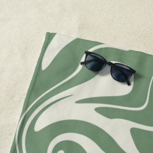 Spill - Grün Strandtuch