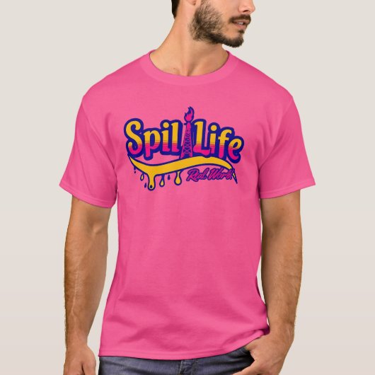 Spill Life Short Sleeve T-Shirt (Vorderseite)