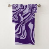 Spill - Lila Badhandtuch Set (Insitu)