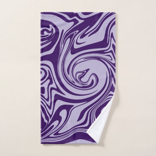 Spill - Lila Badhandtuch Set (Handtuch)