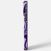 Spill - Lila Case-Mate iPhone Hülle (Rückseite / Links)