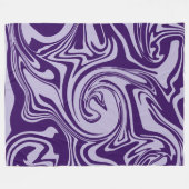 Spill - Lila Fleecedecke (Vorderseite (Horizontal))