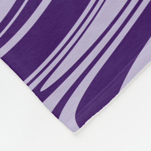 Spill - Lila Fleecedecke (Ecke)