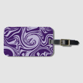 Spill - Lila Gepäckanhänger (Vorderseite (Horizontal))
