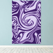 Spill - Lila Leinwanddruck (Insitu (Holzboden))