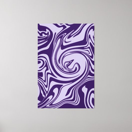 Spill - Lila Leinwanddruck (Vorderseite)