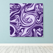 Spill - Lila Leinwanddruck (Insitu (Holzboden))