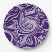 Spill - Lila Pappteller (Vorderseite)