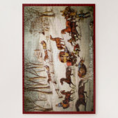 Spill Out on the Snow Large Puzzle (Vertikal)