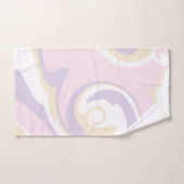 Spill - Pastellrosa, Gelb und Lila Badhandtuch Set (Handtuch)