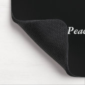 Spill Peace.. kein Öl! Mousepad (Ecke)