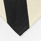 Spill - Red & Cream Fleecedecke (Ecke)