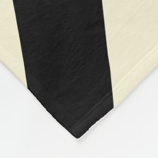 Spill - Red & Cream Fleecedecke (Ecke)