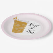 Spill the Tea Party Plates Pappteller (Schrägansicht)
