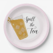 Spill the Tea Party Plates Pappteller (Vorderseite)