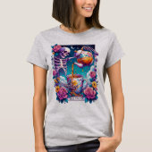 Spill the Tee Skeleton Tarot Card T - Shirt (Vorderseite)