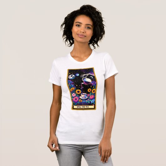 Spill the Tee Tarot Card (Vorne ganz)