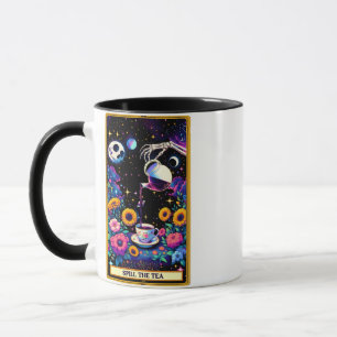 Spill the Tee Tarot Card Tasse