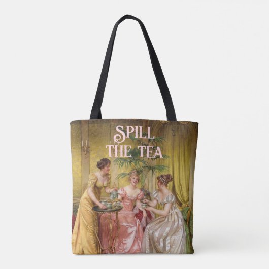 Spill the Tee Tasche (Rückseite)