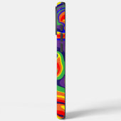 Spill - wirbelnder flüssiger Regenbogen Case-Mate iPhone Hülle (Rückseite / Links)