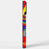 Spill - wirbelnder flüssiger Regenbogen Case-Mate iPhone Hülle (Rückseite / Rechts)