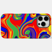 Spill - wirbelnder flüssiger Regenbogen Case-Mate iPhone Hülle (Rückseite (Horizontal))